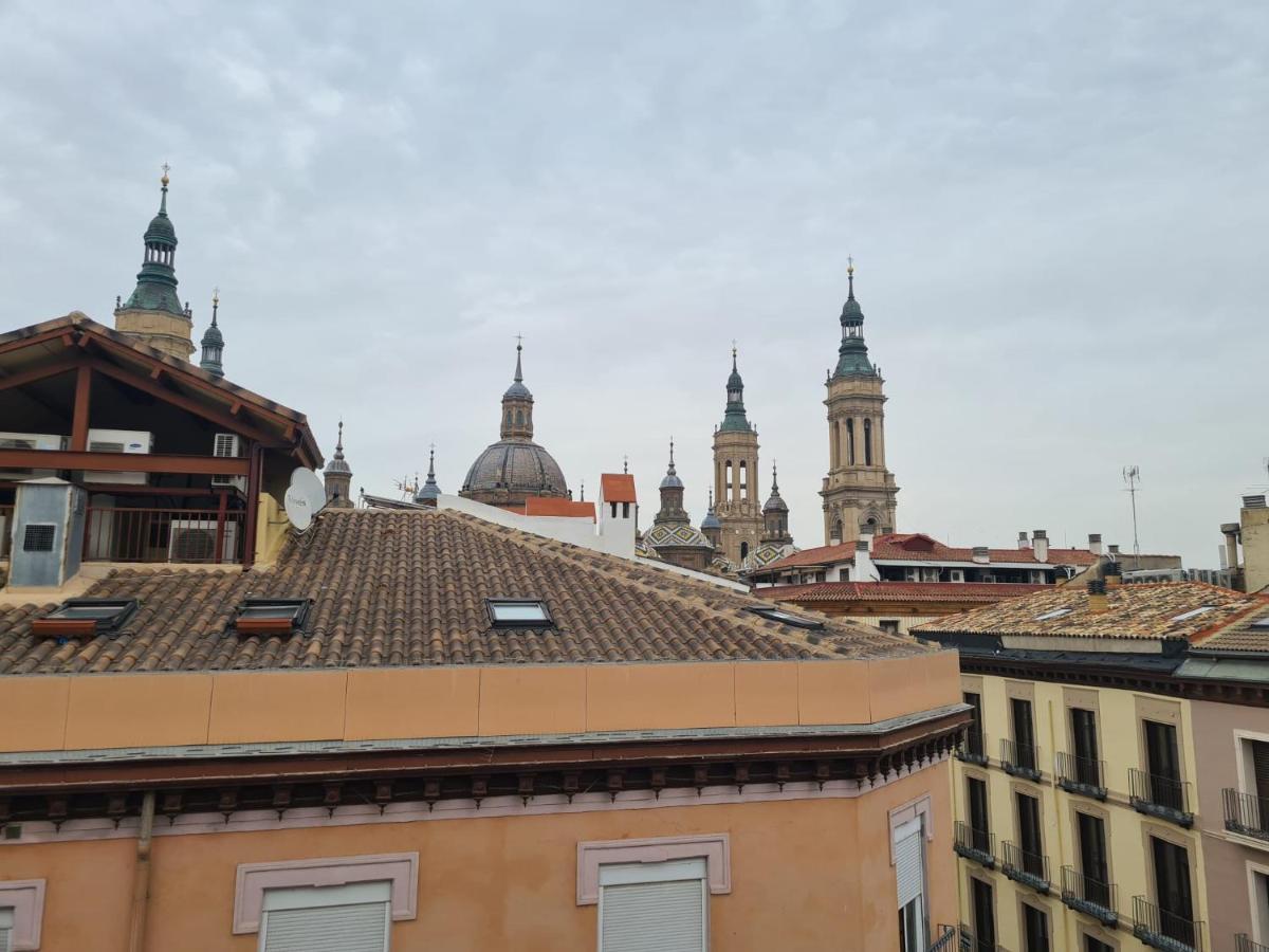 Dos Torres Atico Abuhardillado En Calle Alfonso I Zaragoza Exterior foto